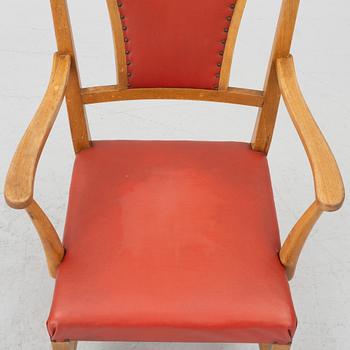 Josef Frank, a model B2163 armchair, Svenskt Tenn.