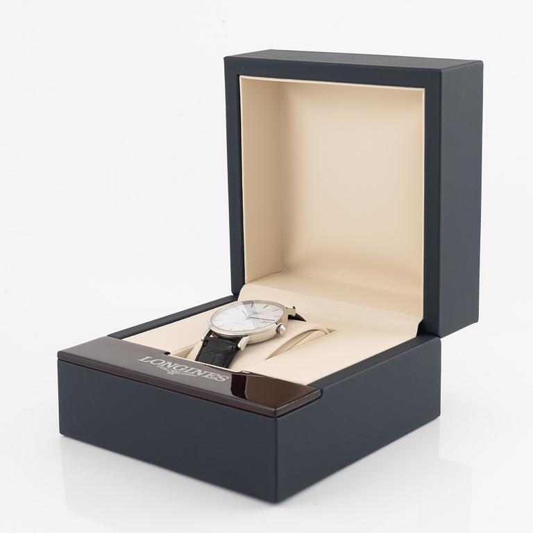 Longines, Elegant Collection, wristwatch, 39 mm.