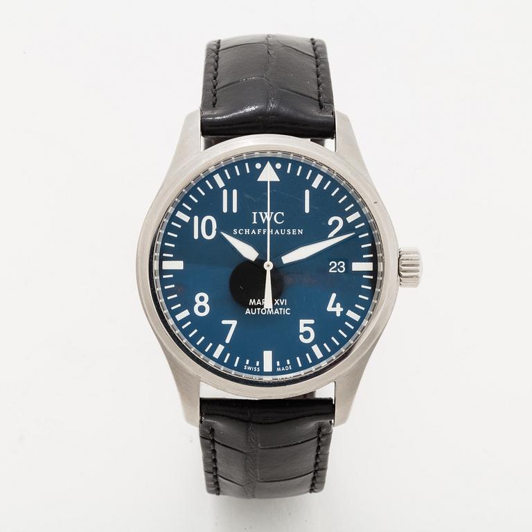 IWC, Pilots Classic Mark XVI, armbandsur, 39 mm.