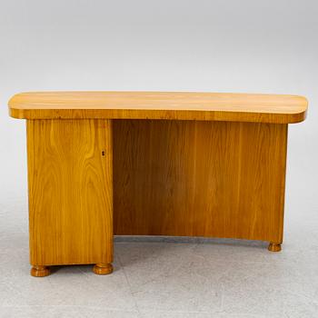 Skrivbord med bokhylla, Swedish Modern, 1940-tal.