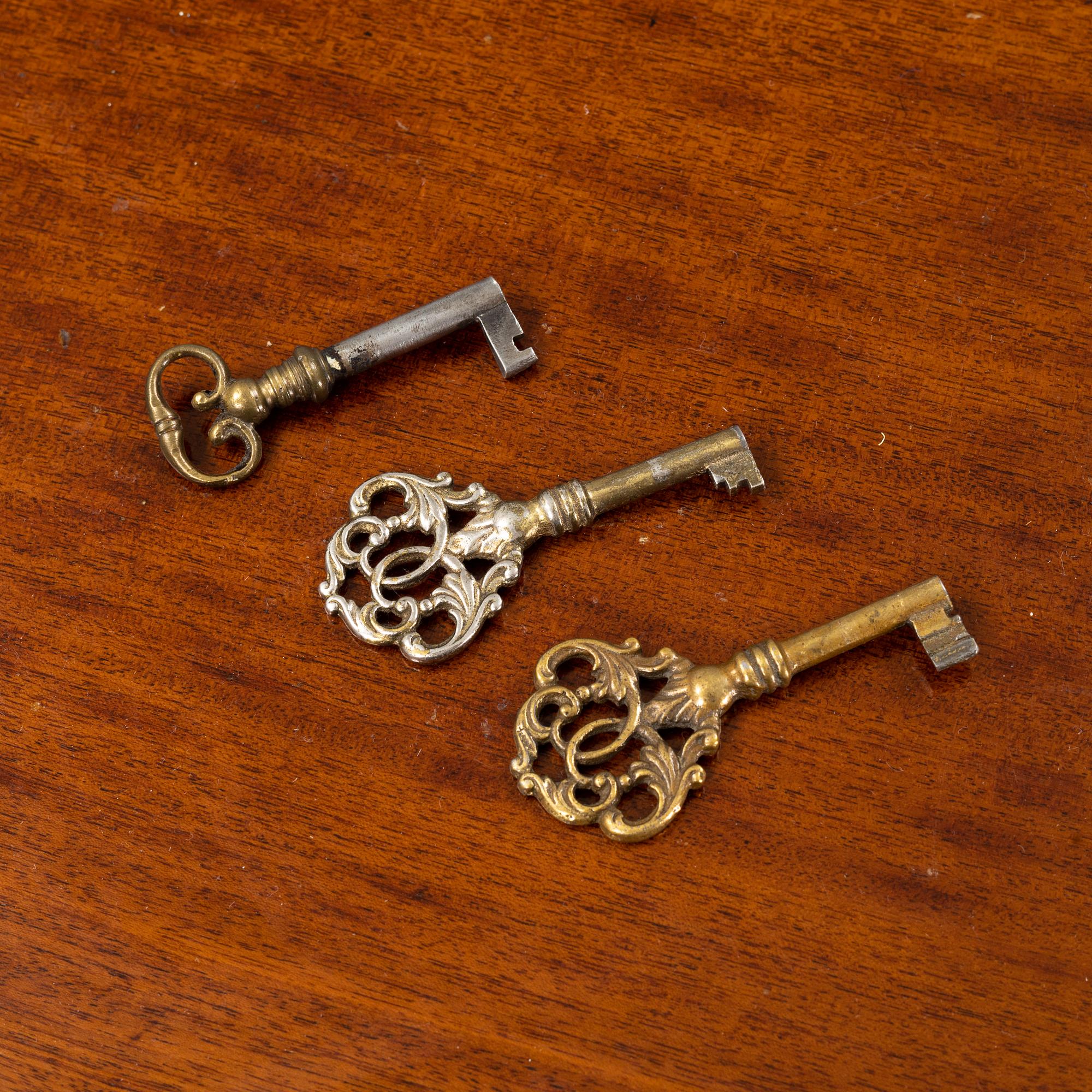 Sekretär, 1800-talets början.