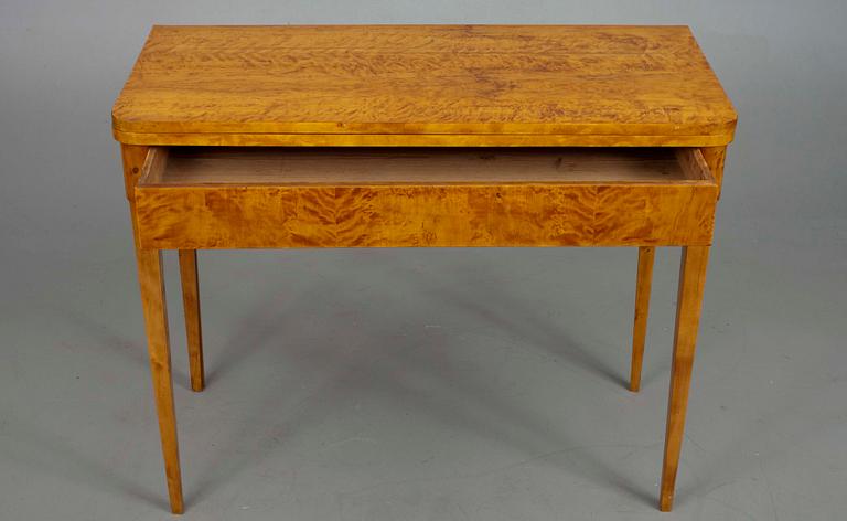 SPELBORD, masurbjörk, empire, 1800-talets första hälft.