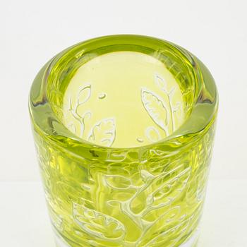Olle Alberius, an Ariel vase, Orrefors, 1978.