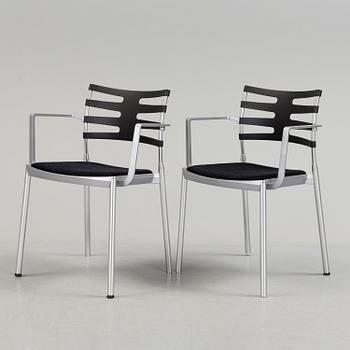 A set of NINE "Ice Chair" av Kasper Salto for Fritz Hansen.