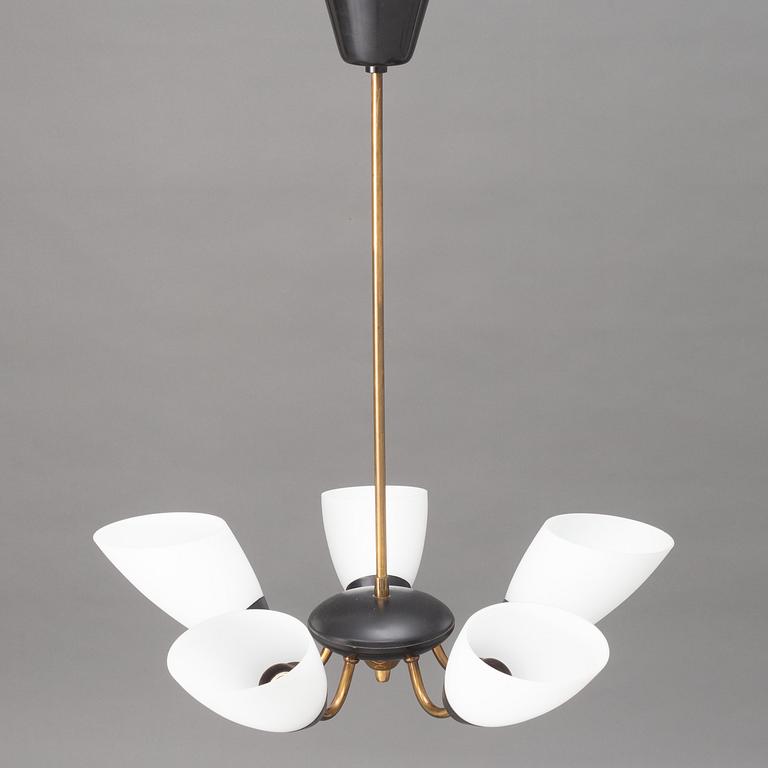 A Swedish mid20th century ceiling lamp.