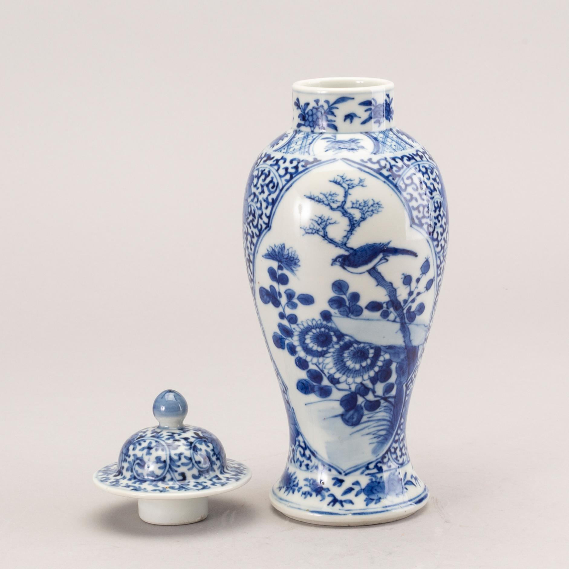 Lockurna Kina 1800-tal porslin.