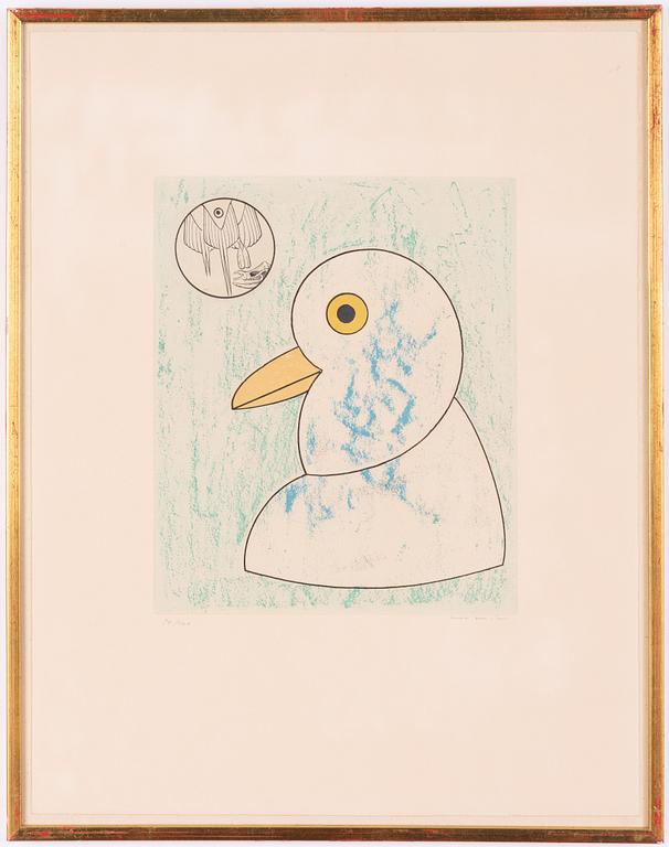 Max Ernst,  "Oiseaux en péril".