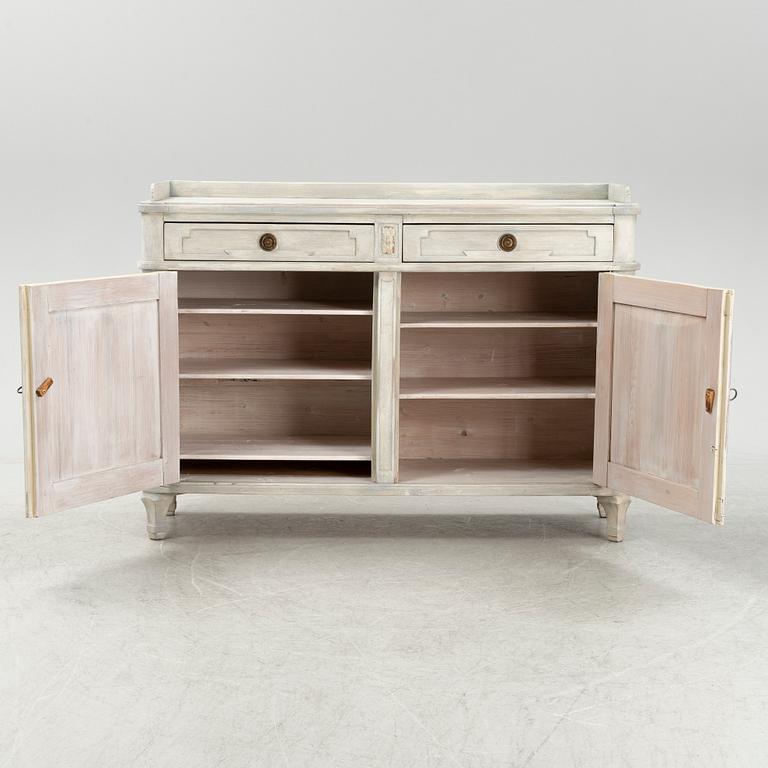 A Gustavian Style Cabinet, 19th century.