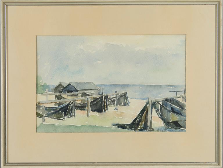 Åke Hellman, Fiskeby.