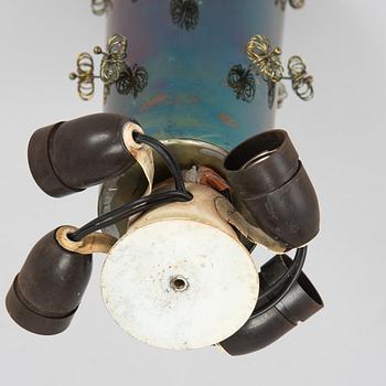 Paavo Tynell, a mid-20th century '9040' ceiling light for Taito.