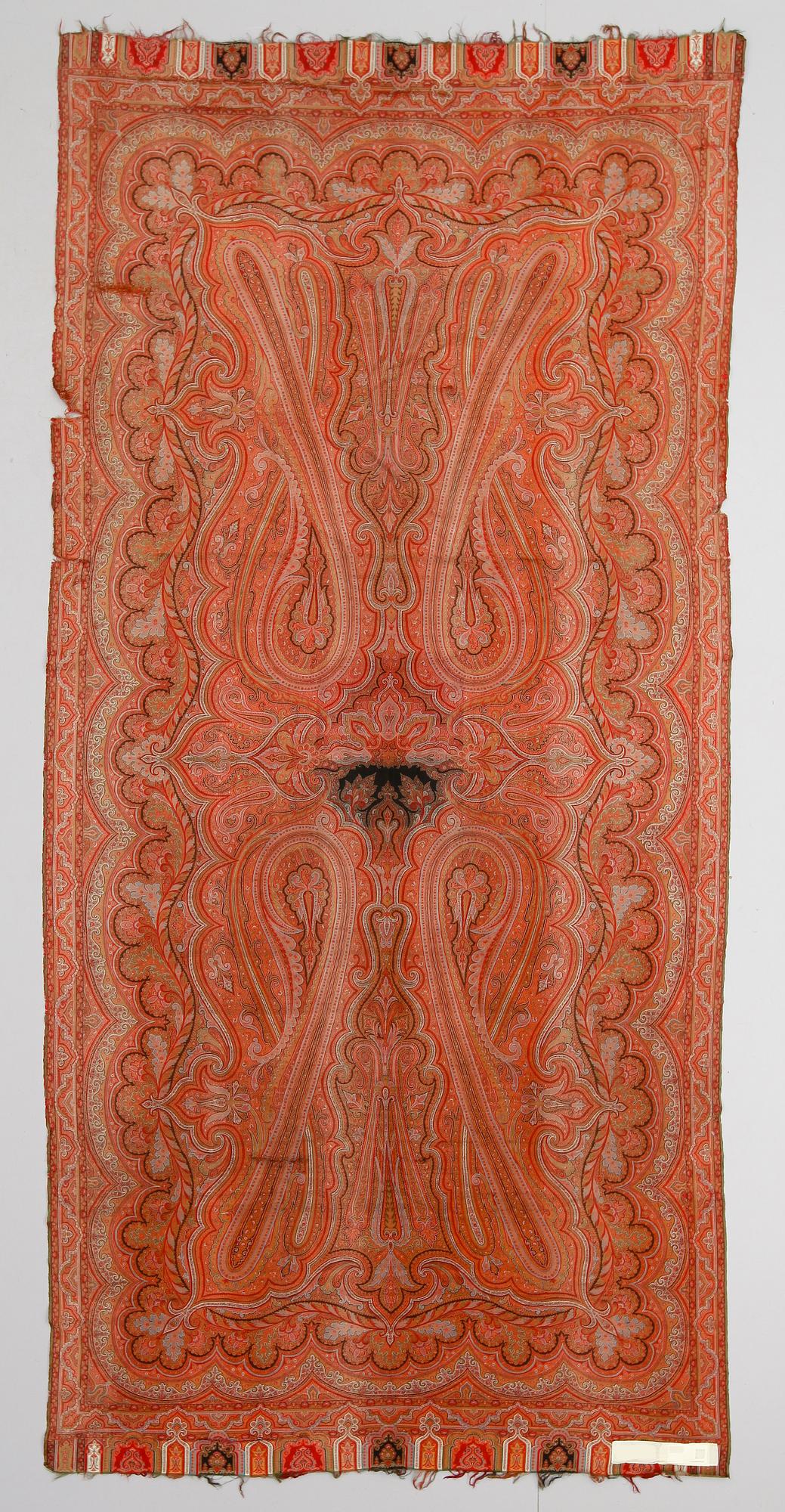 VÄVNAD, Paysley, sekelskiftet 1900.