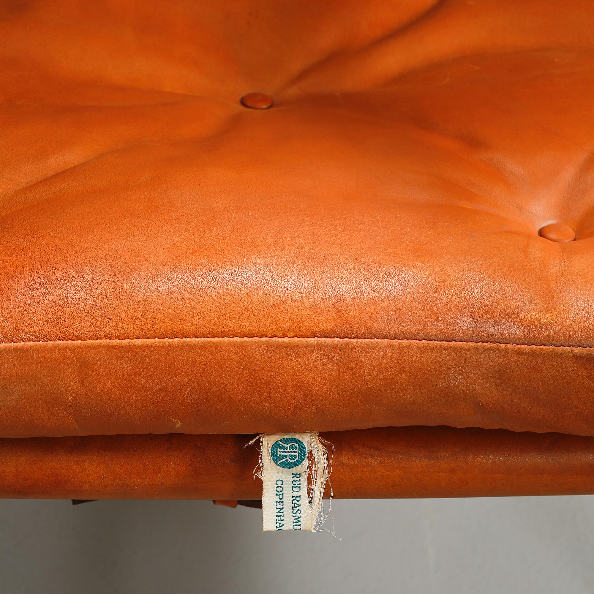 FÅTÖLJER, ett par, "Safari", Kaare Klint, Danmark, 1900-talets andra hälft.