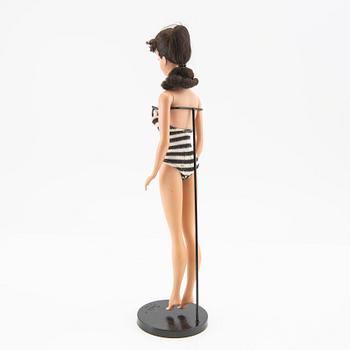 Barbie doll, vinatge "No. 4 Ponytail", Mattel 1960.