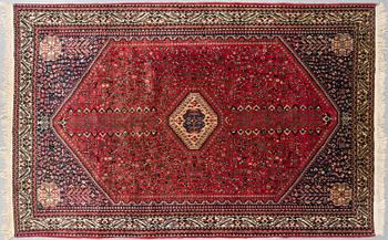 MATTA, old, Shiraz/Kashgai, figural, ca 302 X 198 cm.