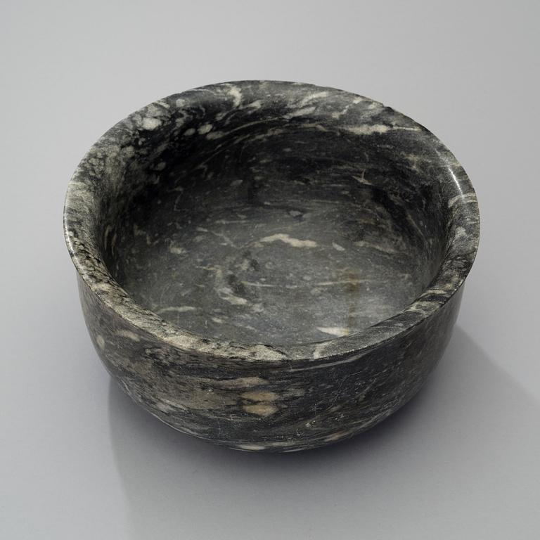 A STONE BOWL.