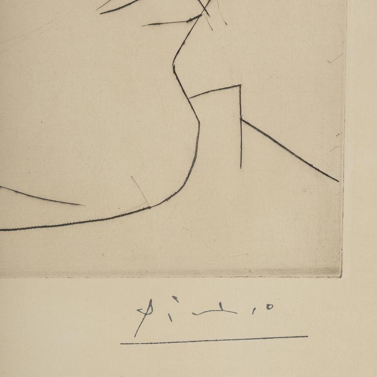 Pablo Picasso, "Portrait de Dora Maar au Chignon II".