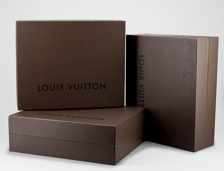 ASKAR / FÖRVARINGSBOXAR, 3 st, Louis Vuitton.