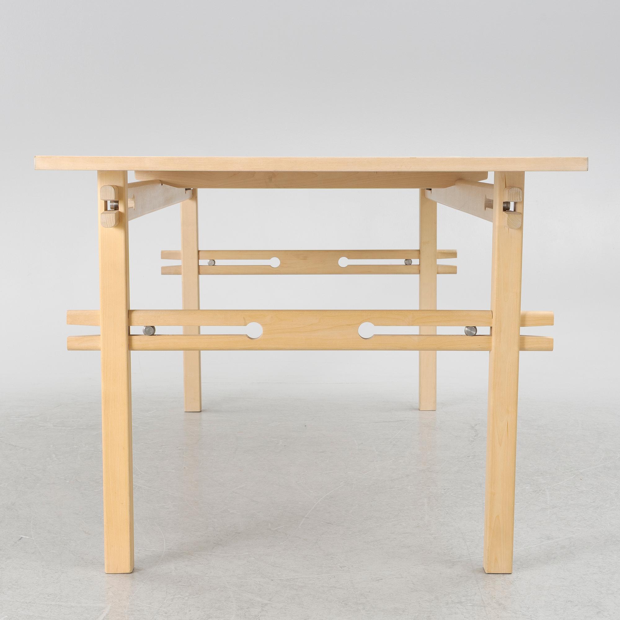 Gustav Persson, dining table, "Spänna", Källemo, contemporary.