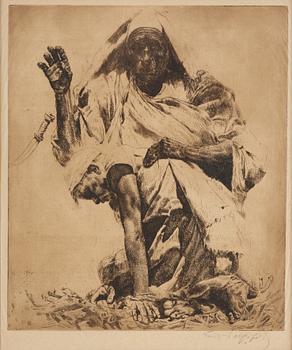 Erich Wolfsfeld, Abraham's offer.