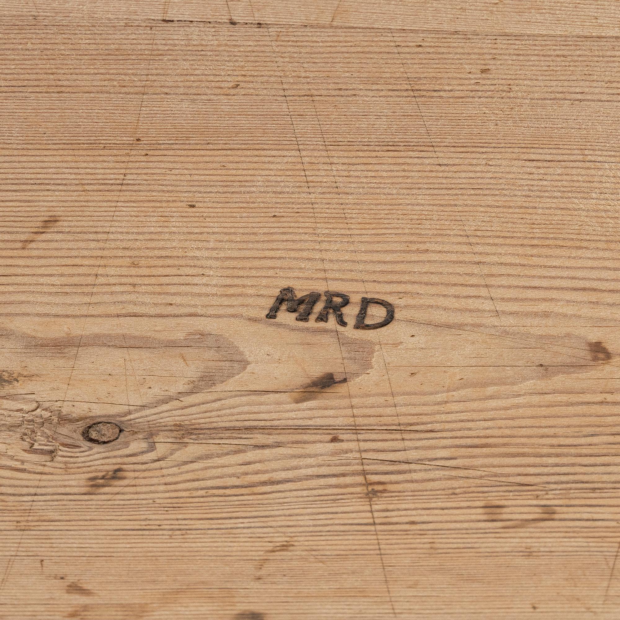 Bockbord, allmoge, 1800-tal.