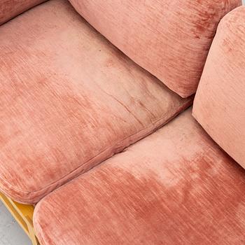 Sofas, a pair, late 20th century.