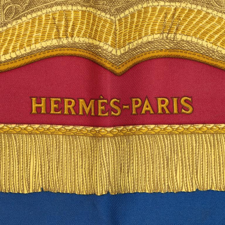Hermès, scarf, "Post and Cavalry".