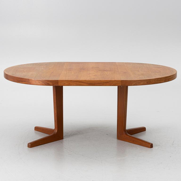 Villy Shou Andersen, attributed, dining table, 1960s/70s.