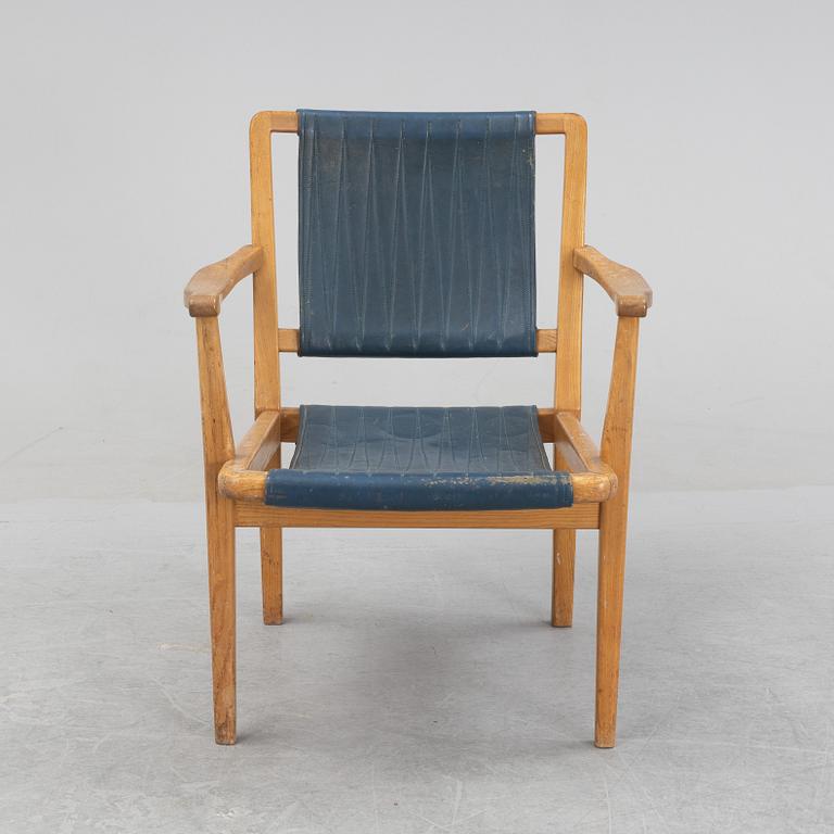 Axel Larsson, karmstol, SMF (Svenska Möbelfabrikerna Bodafors), 1930/1940-tal.