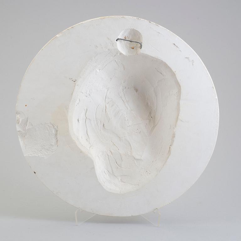 JOHAN TOBIAS SERGEL, efter, medaljong av gips, 1900-tal.