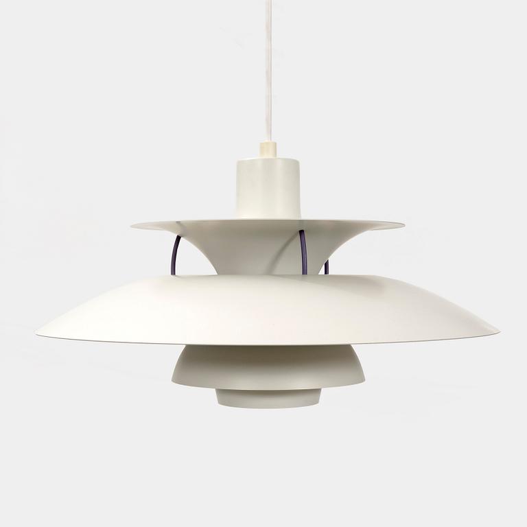 Poul Henningsen, taklampa, PH-5, Louis Poulsen, Danmark.