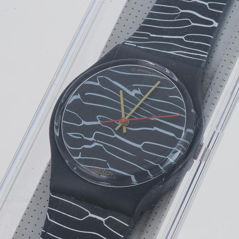 Swatch, Marmorata, wristwatch, 34 mm.