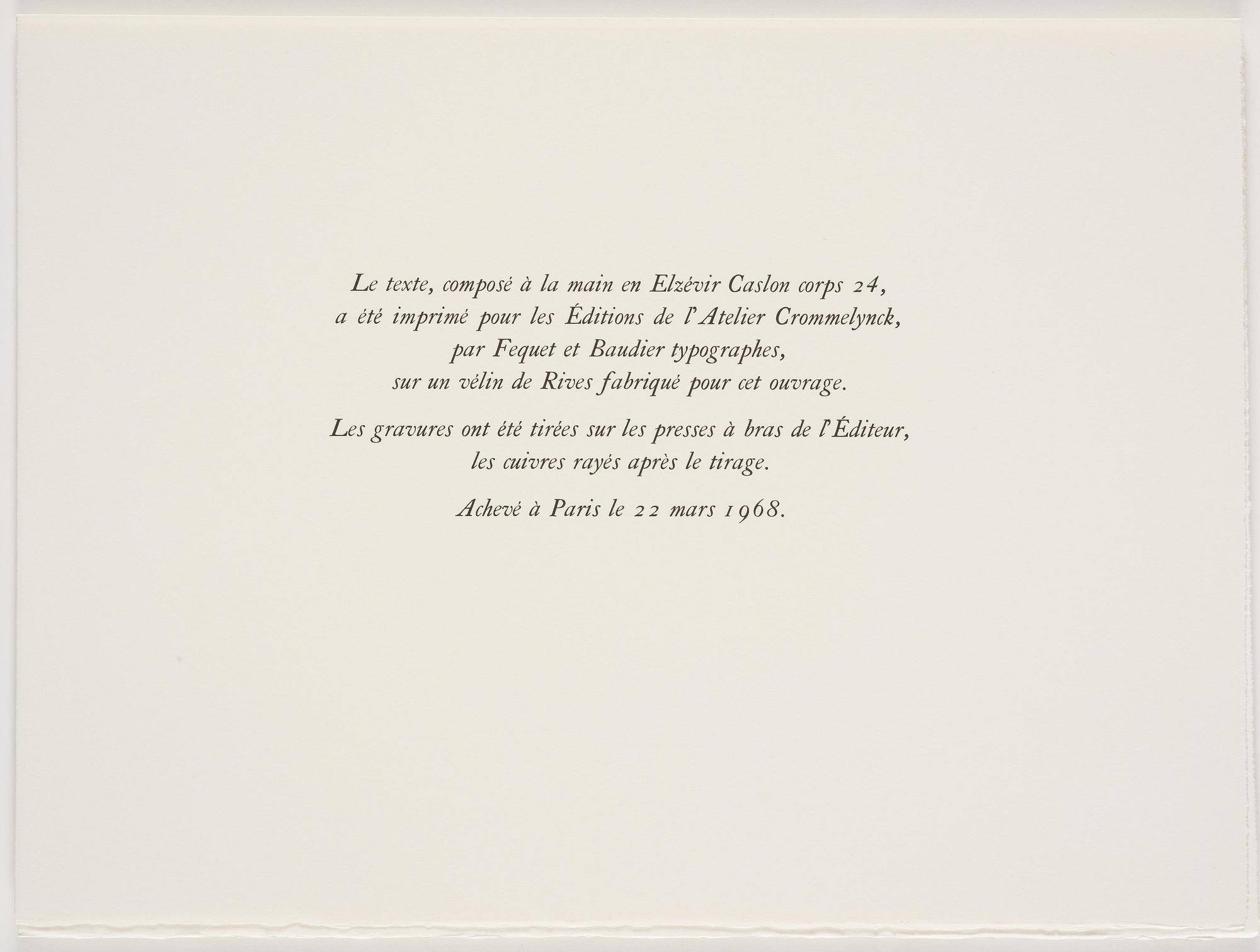 Pablo Picasso, "Le Cocu Magnifique".