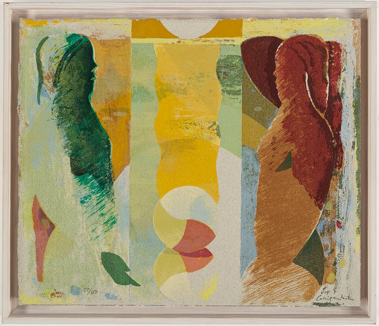 ULF GRIPENHOLM, färgserigrafi, signerad, numrerad 50/150.