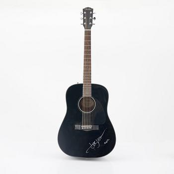A Fender, "CD-60", acoustic guitarr, signed by Tomas Ledin, 21st Century.