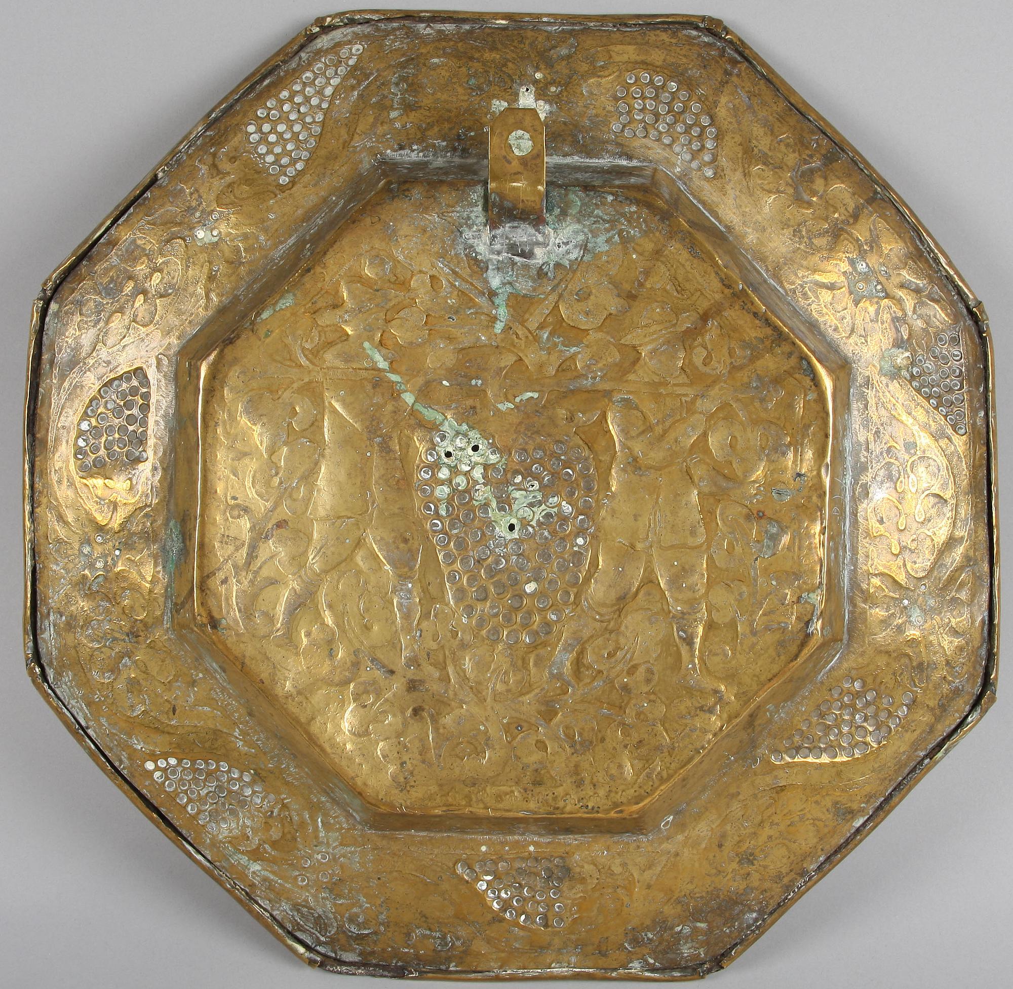 DOPFAT, mässing, 1600/1700-tal. Barock, nordeuropa.
