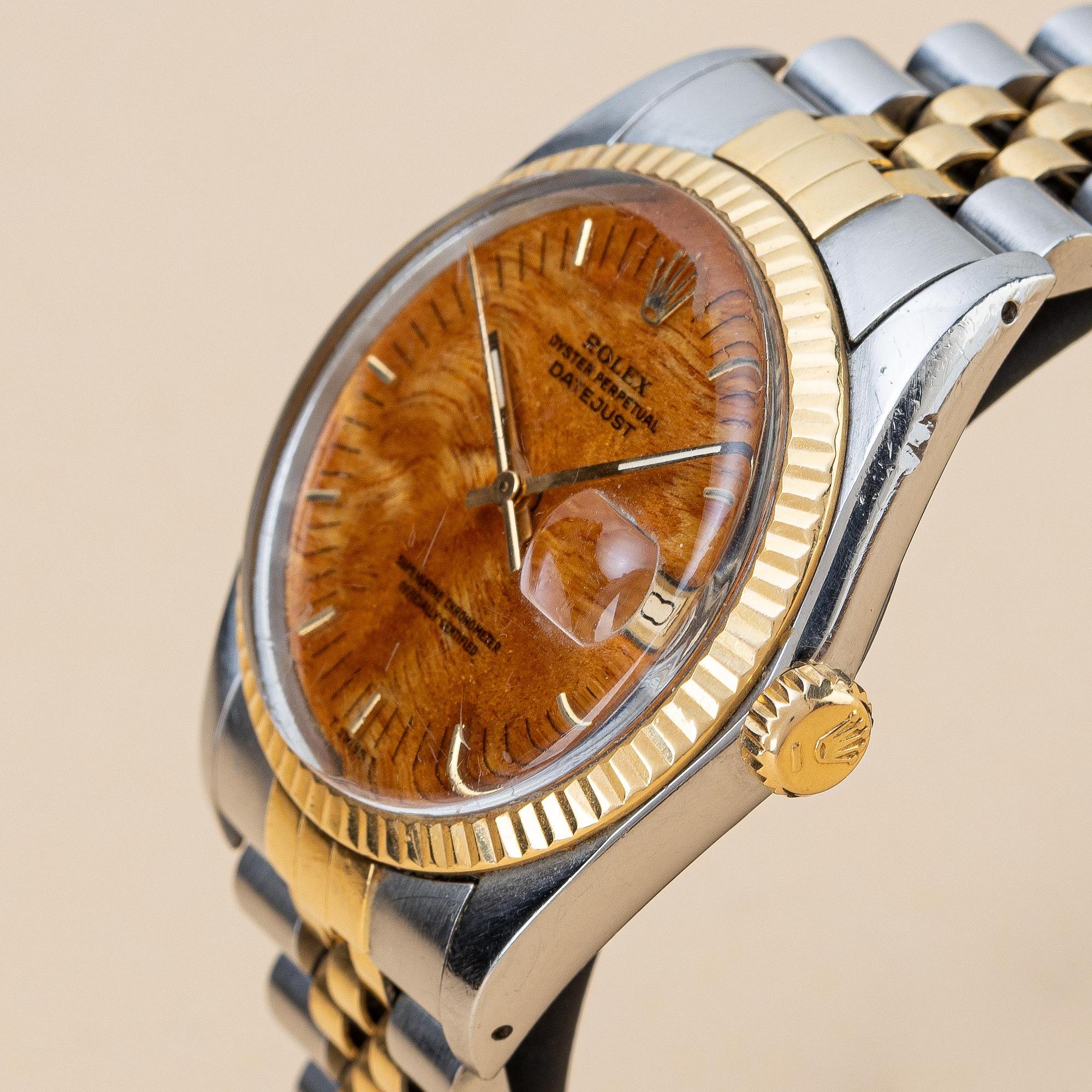 Rolex, Datejust, "Wood Dial", ca 1985.