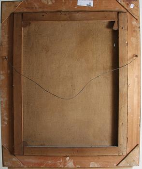 OKÄND KONSTNÄR. Olja på duk.