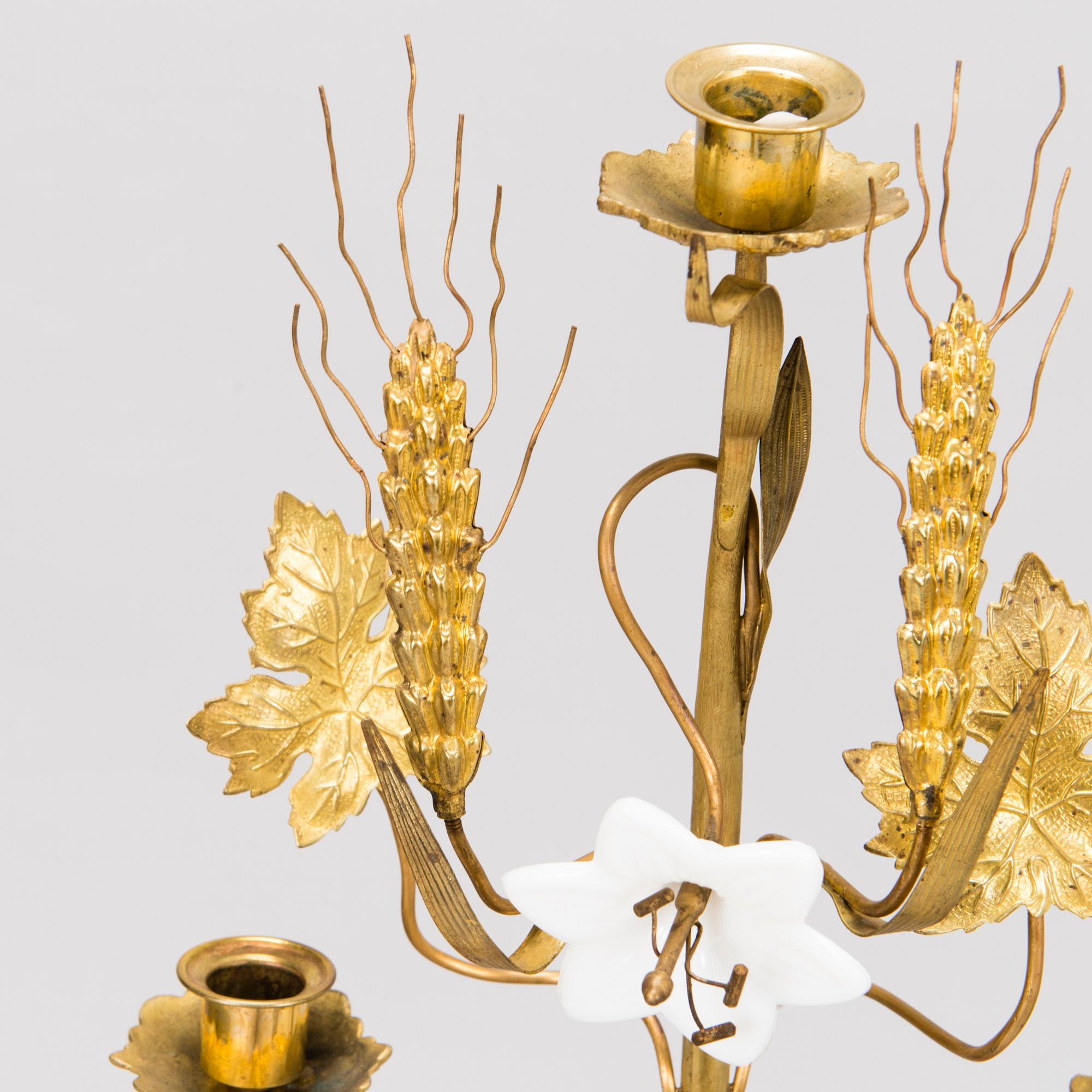 KANDELABER, Frankrike, 1900-talets första hälft.