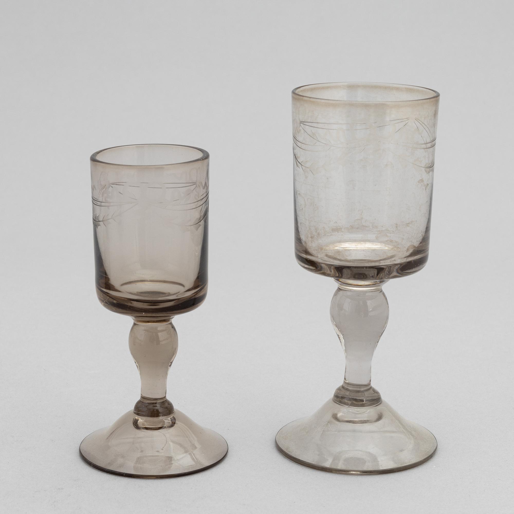 A 40-piece 'Antik' glass service, Reijmyre, 20th Century.