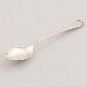 Silver Coffee and Mocha Spoons (24 pieces).