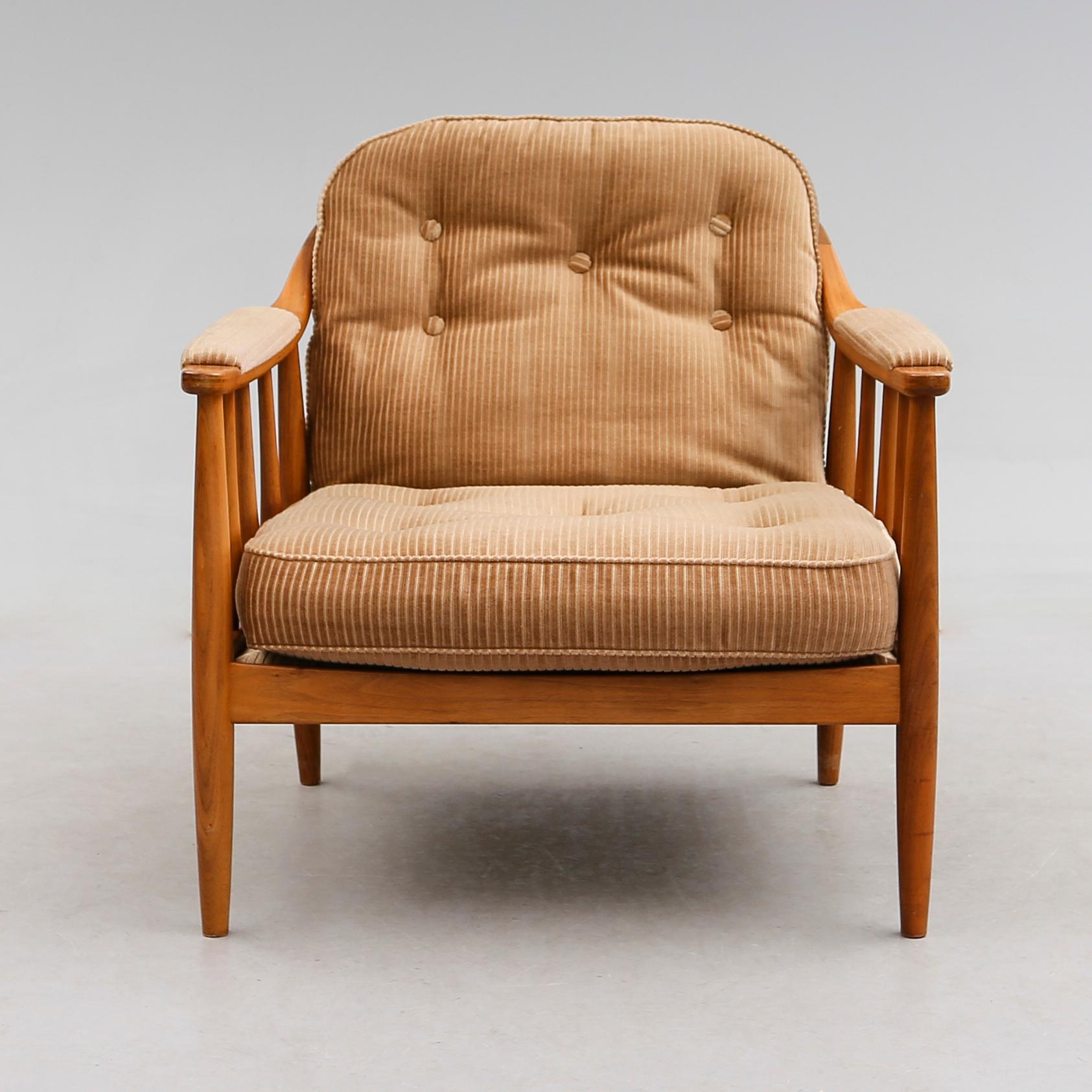 FÅTÖLJ, 1900-talets andra hälft.