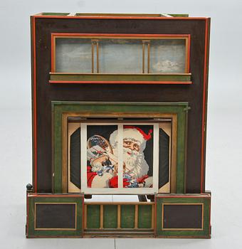 DOCKTEATER med FIGURER samt SCENOGRAFIER, troligen Danmark, 1900-tal.