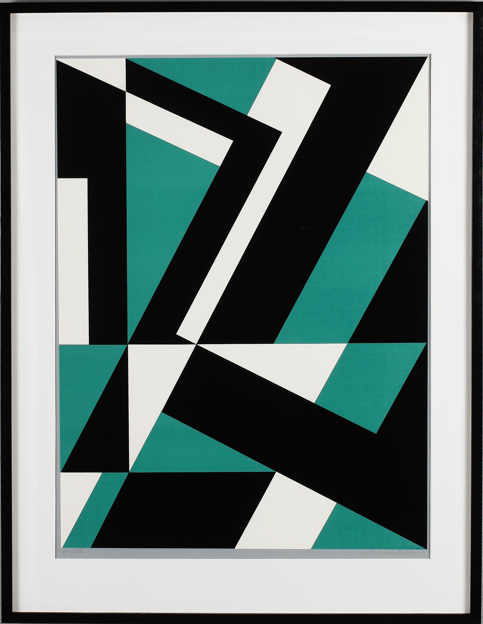 LARS-GUNNAR NORDSTRÖM, serigrafi, signerad och numrerad 64/85.
