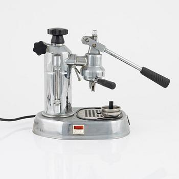 A 'Europiccola' espresso machine by La Pavoni, Italy.