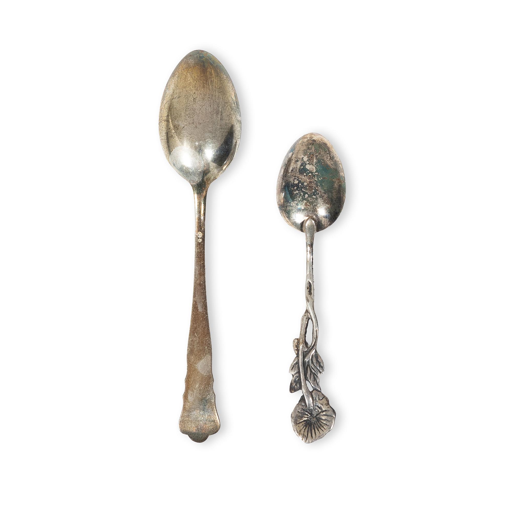 Moccaskedar, 18 st, silver, 1900-tal.