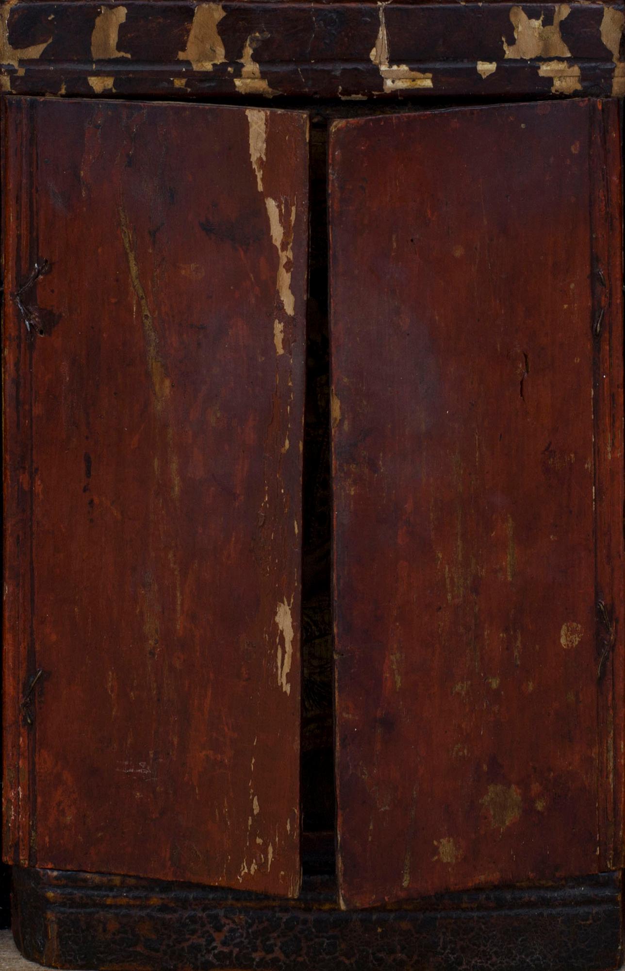 A Greek 19th century triptych icon.