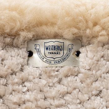 Karmstolar, ett par, Swedish Modern, Westberg, Tranås, 1940/50-tal.