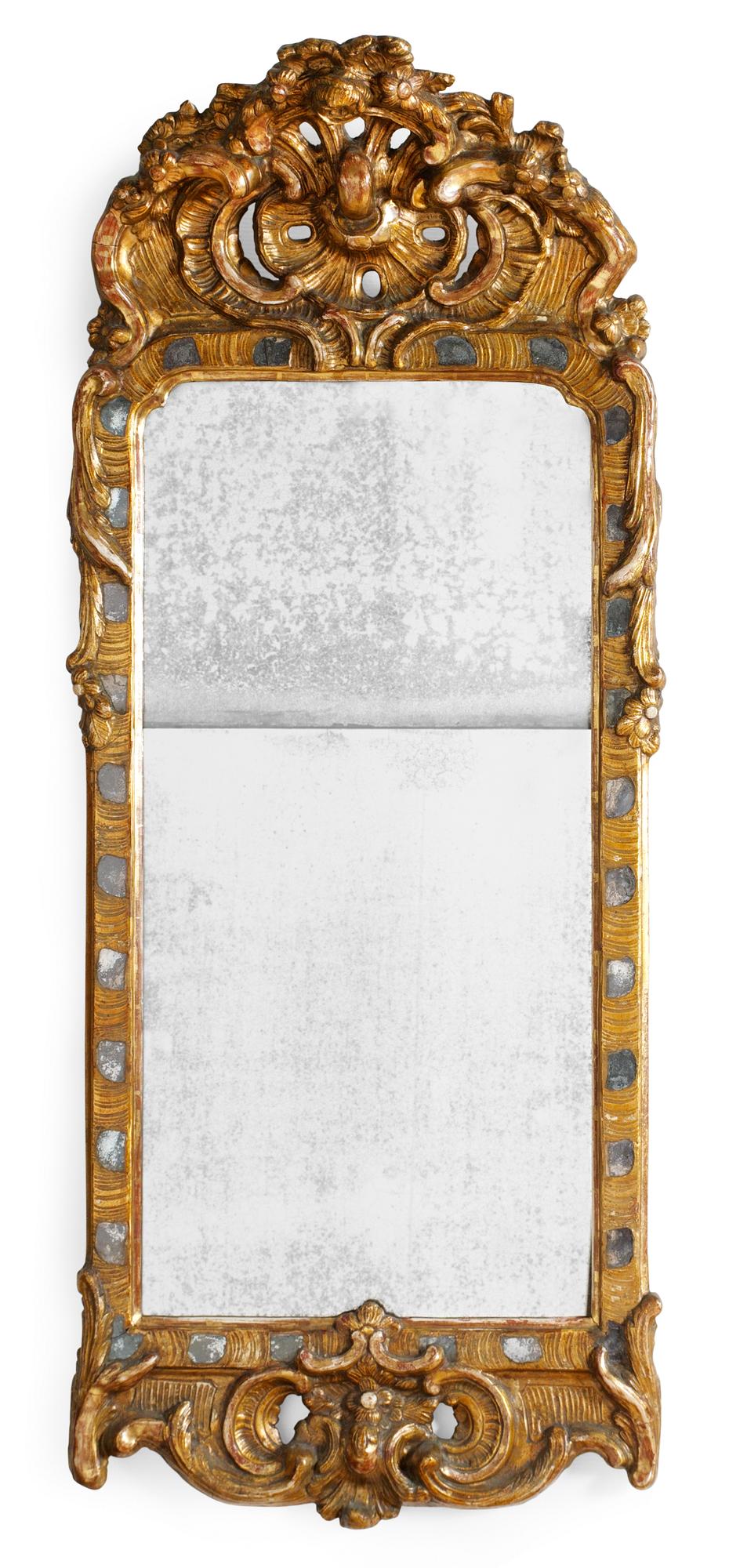 SPEGEL. Sverige, 1700-talets andra hälft. Rokoko.