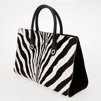 JIMMY CHOO Zebra Shopper.