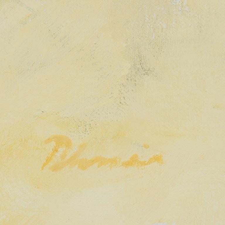 Anders Palmér, Landskap med hus i fjärran.